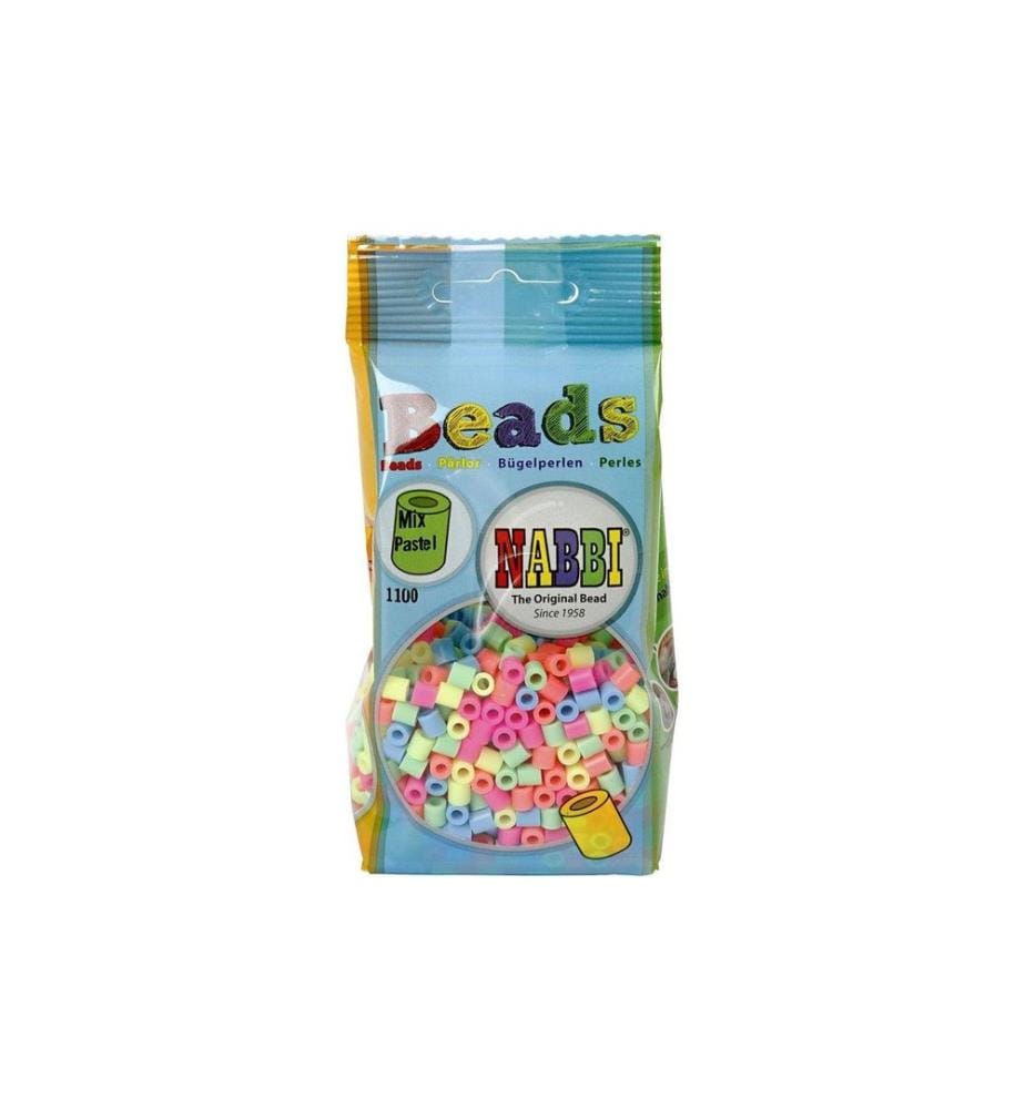 CREATIV COMPANY - Perles à repasser Nabbi moyen teintes pastel