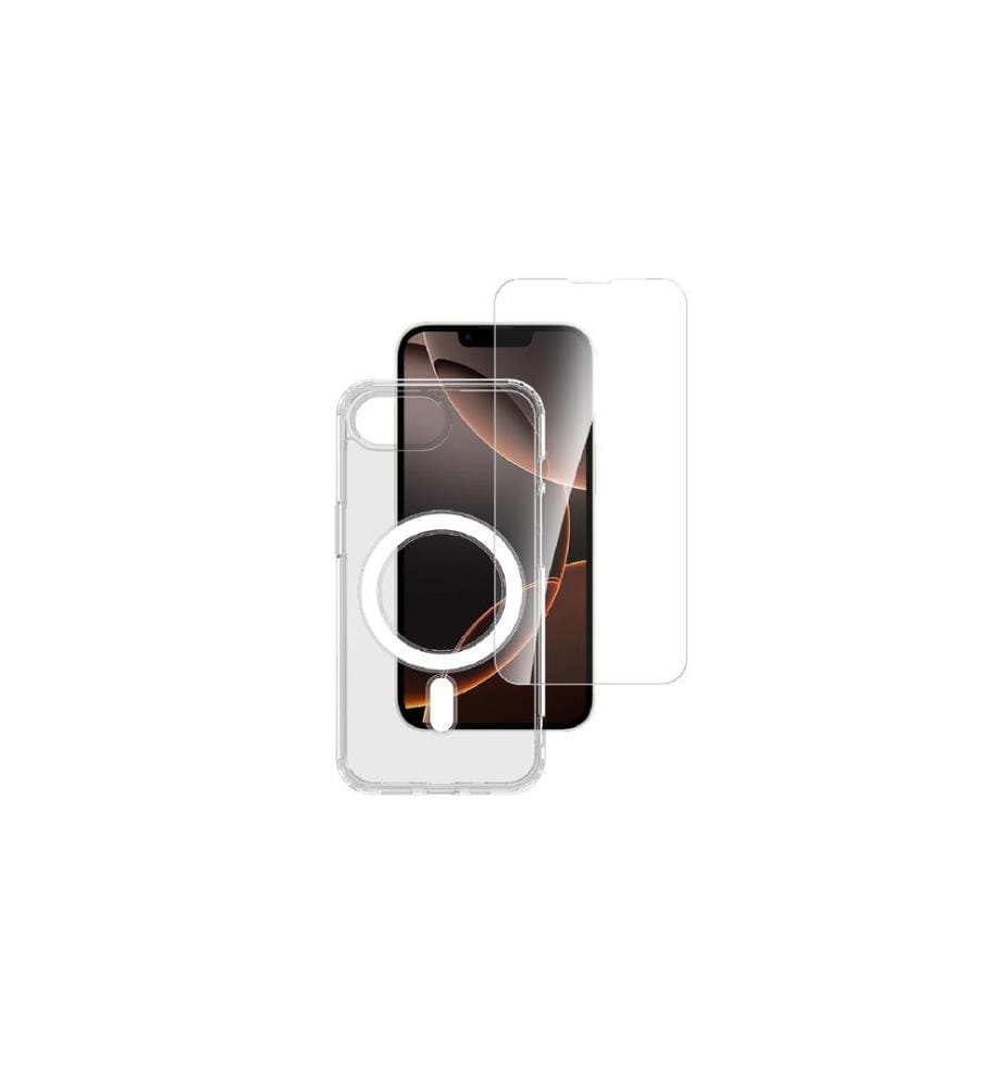 4SMARTS - Coque arrière 3in1 Premium Starter Set iPhone 16e