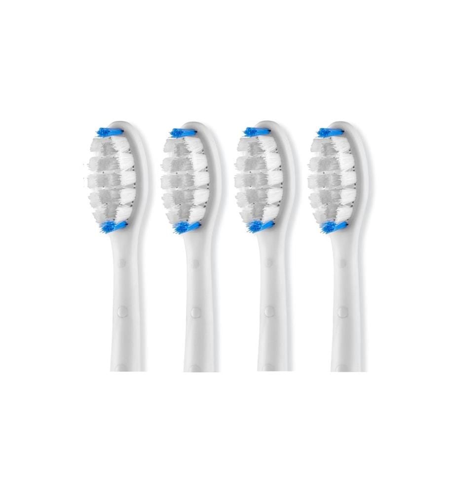 SILK'N - Tête de brosse à dents Sonic You 4 Pièce/s, Medium, Blanc