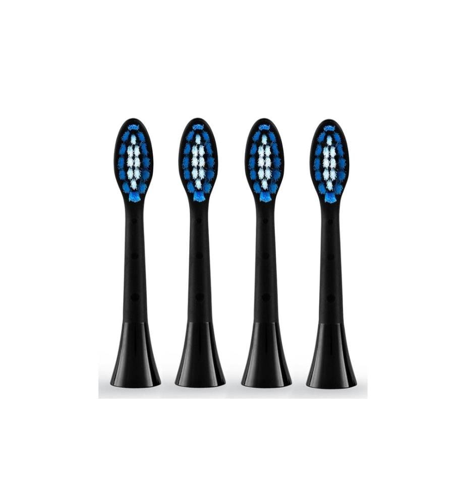SILK'N - Tête de brosse à dents Sonic You 4 Pièce/s, Soft, Noir