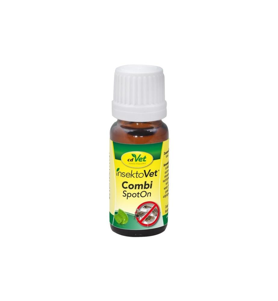 CDVET - Gouttes anti-parasite insektoVet Combi SpotOn, 10 ml