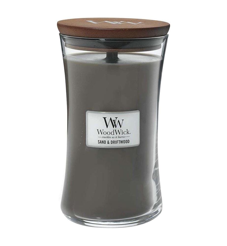 610 g - Bougie Parfumée Sable et bois flotté
