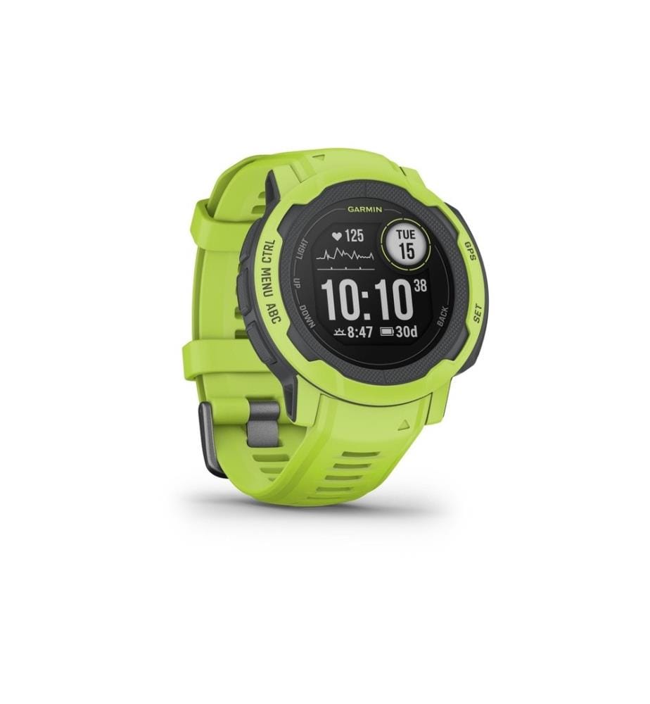 GARMIN - Montre de sport Instinct 2, Vert citron/Noir