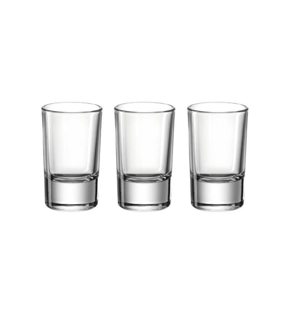 MONTANA - Verre à schnaps Basic 40 ml, 3 Pièce/s, Transparent