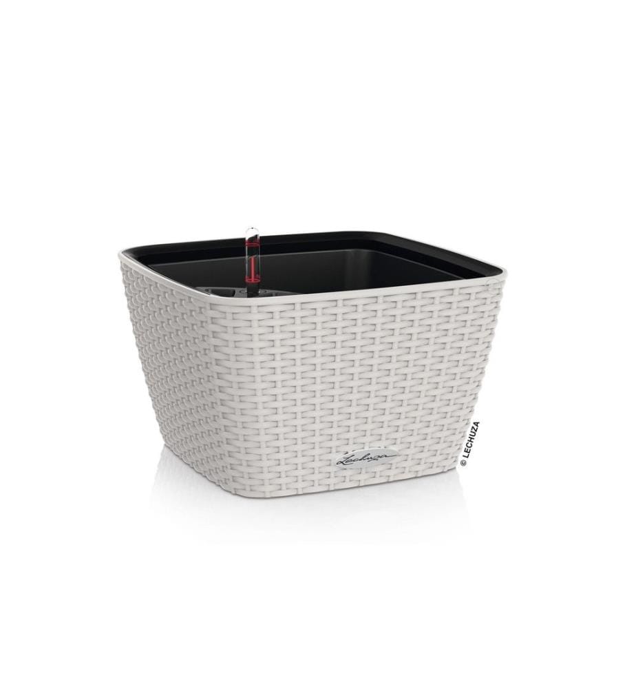 LECHUZA - Pot de fleur Bacino Cottage 30, Gris clair