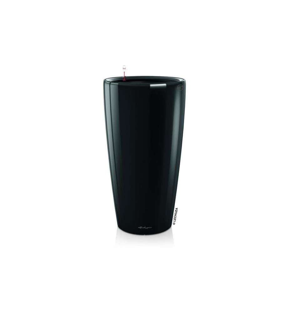 LECHUZA - Set per l'irrigazione RONDO Premium 40 Noir brillant