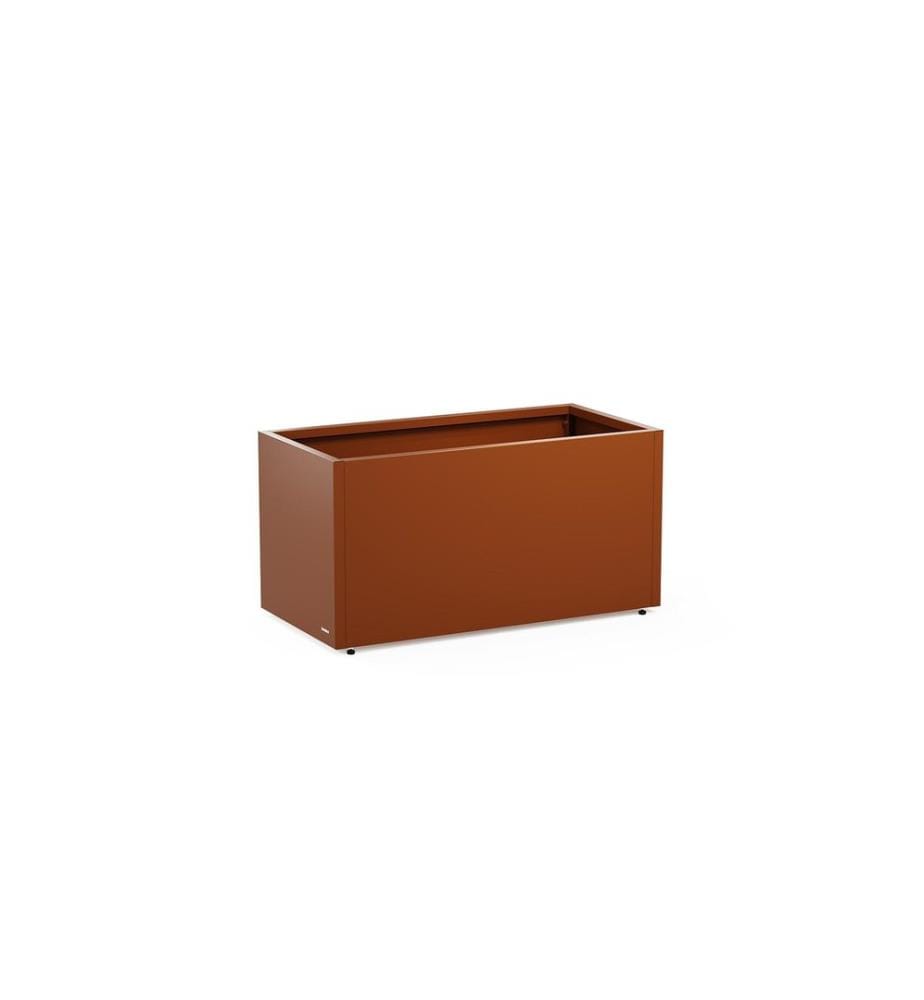 HERSTERA - Cloison métallique 50 100 x 50 x 50 cm Corten ancien