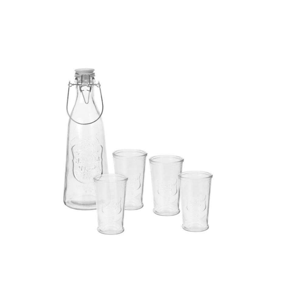 FURBER - Carafe avec 4 verres à boire