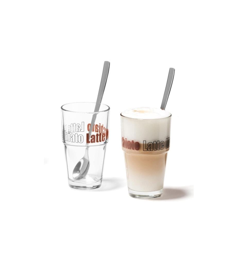 LEONARDO - Verre à latte macchiato 410 ml, 2 Pièce/s, Transparent