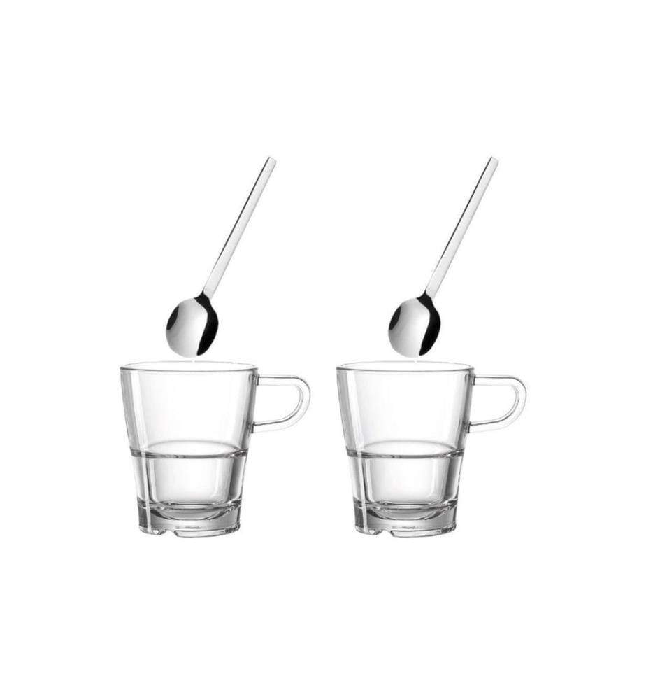 LEONARDO - Tasse à café Senso 250 ml, 2 Pièce/s, Transparent