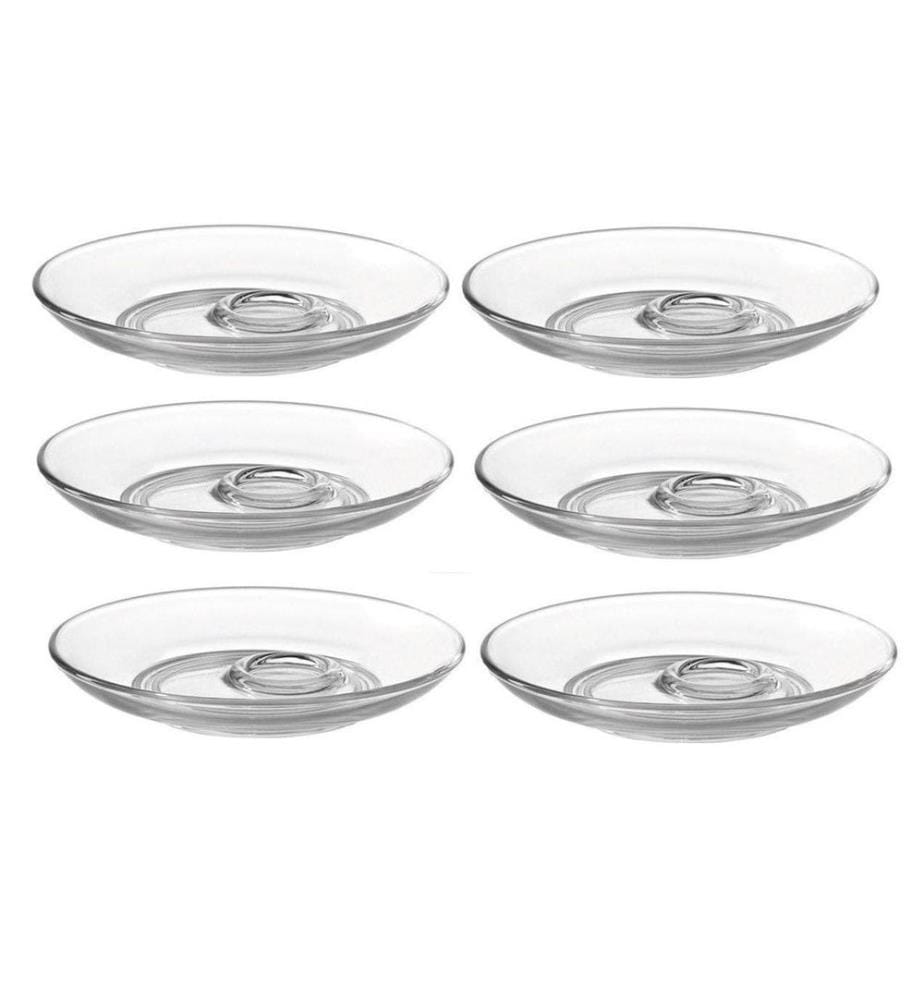 LEONARDO - Soucoupe Senso Ø 11.5 cm, 6 Pièce/s, Transparent
