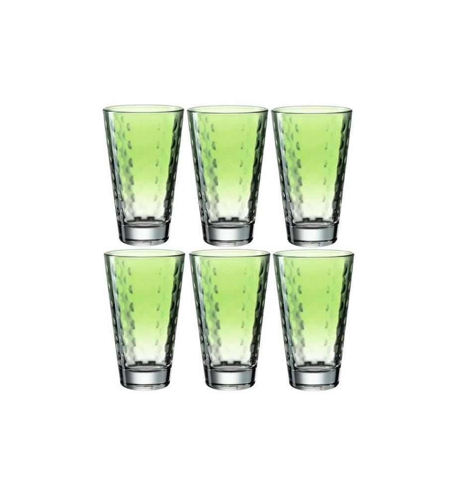 LEONARDO - Verre Optic Pastell 300 ml, 6 Pièce/s, Vert
