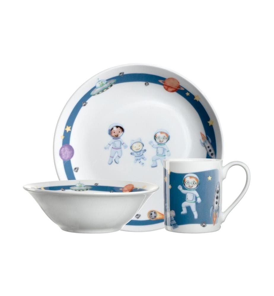 LEONARDO - Service de table pour enfants Avventura 3 pièces, Univers