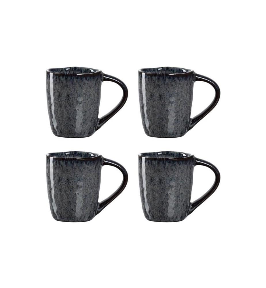 LEONARDO - Tasse à expresso Matera 90 ml, 4 Pièce/s, Anthracite