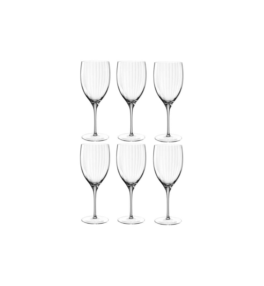 LEONARDO - Verre à vin rouge Poesia 600 ml, 6 Pièce/s, Transparent
