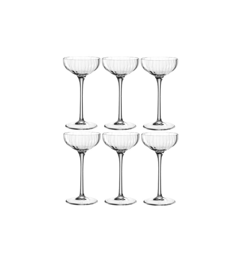 LEONARDO - Verre à liqueur Poesia 90 ml, 6 Pièce/s, Transparent