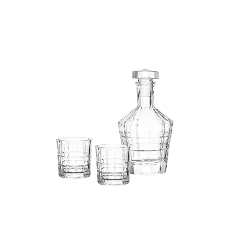 LEONARDO - Set à whisky Spiritii 0.7 l 3 parties, transparent