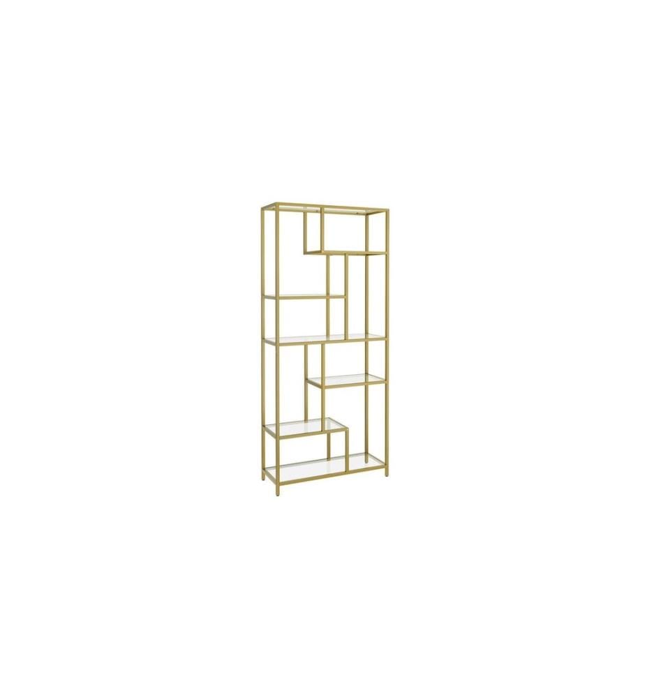 VASAGLE - Étagère 6 étagères 80 x 180.3 cm, Or