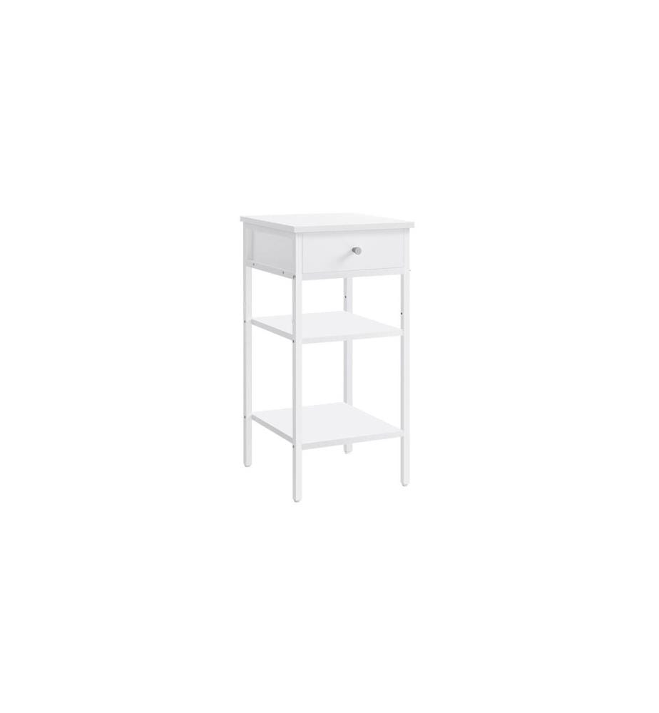 VASAGLE - Table de nuit 35 x 70 cm, Blanc