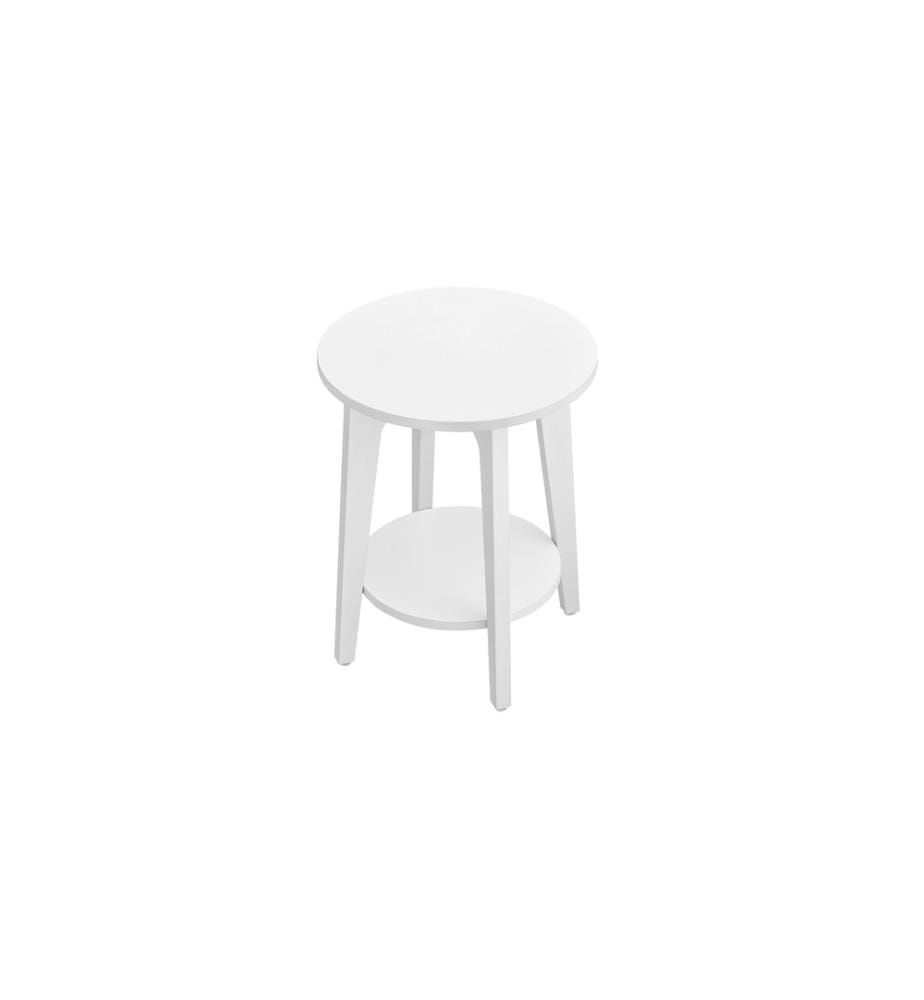 VASAGLE - Table d'appoint 40 x 50 cm, blanc