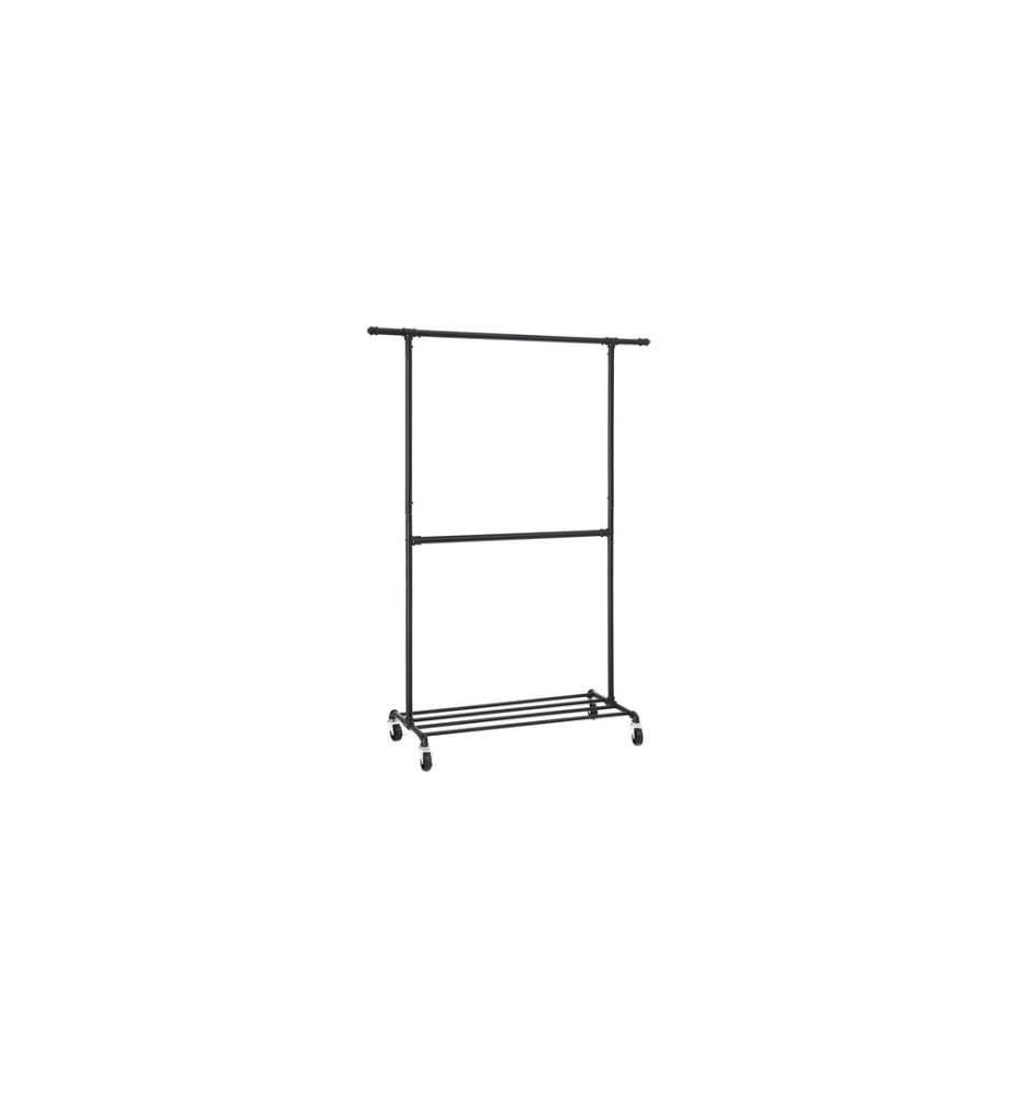 Songmics - Porte-manteau 130 x 49 x 198 cm Noir