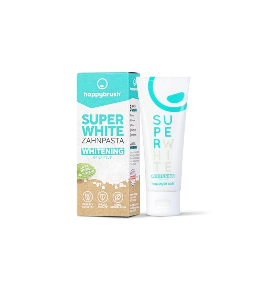 happybrush - Dentifrice SuperWhite 75 ml