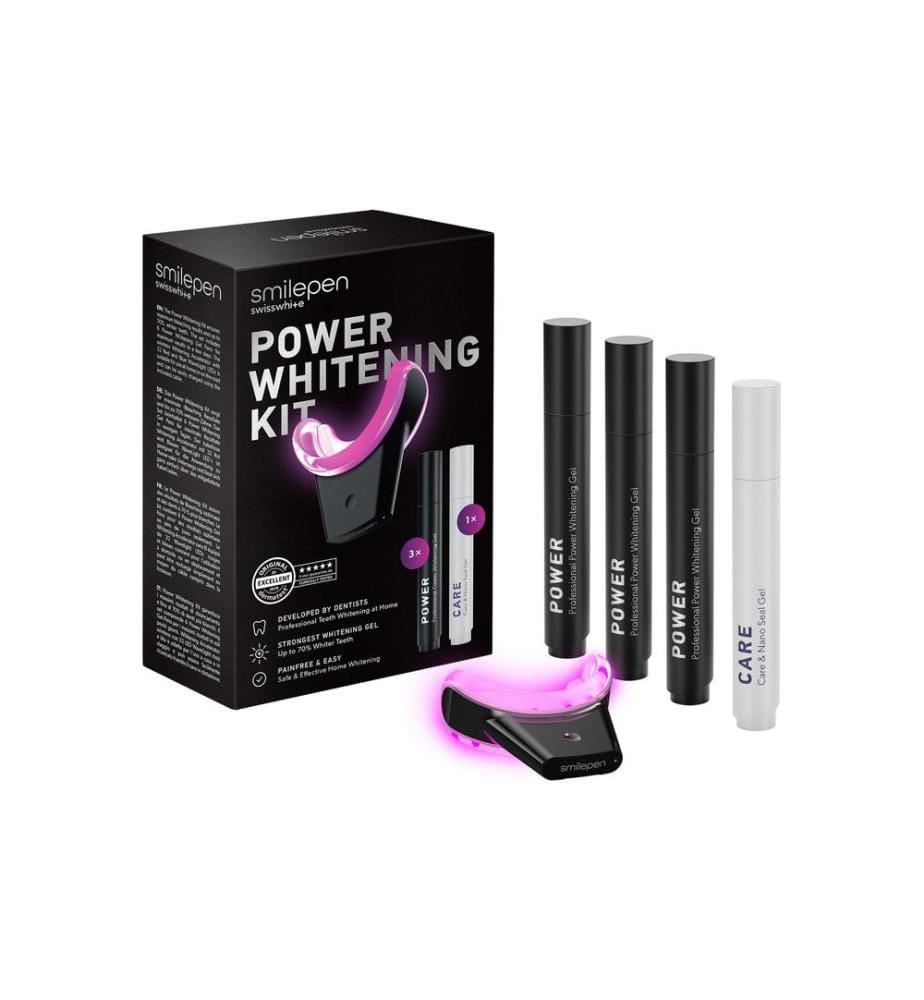 Smilepen - Blanchiment Power Whitening Kit & Care 7 pièces
