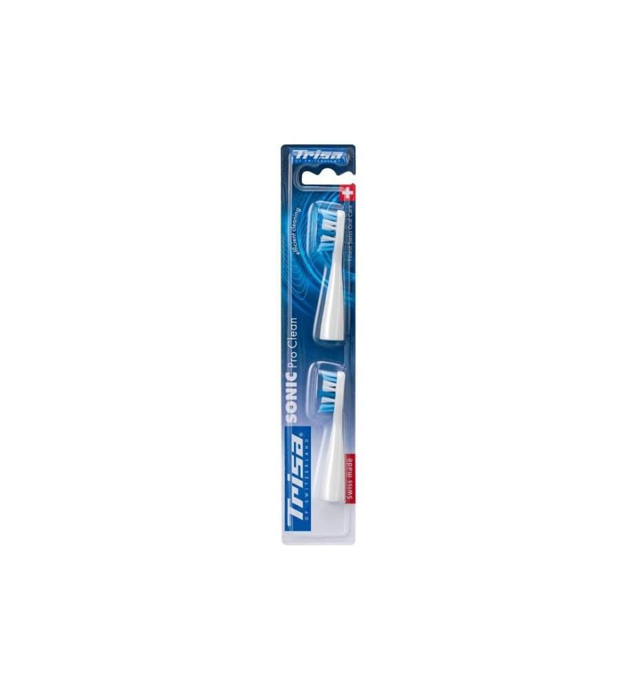 TRISA - Tête de brosse à dents Sonic Pro Clean 2 Pièce/s