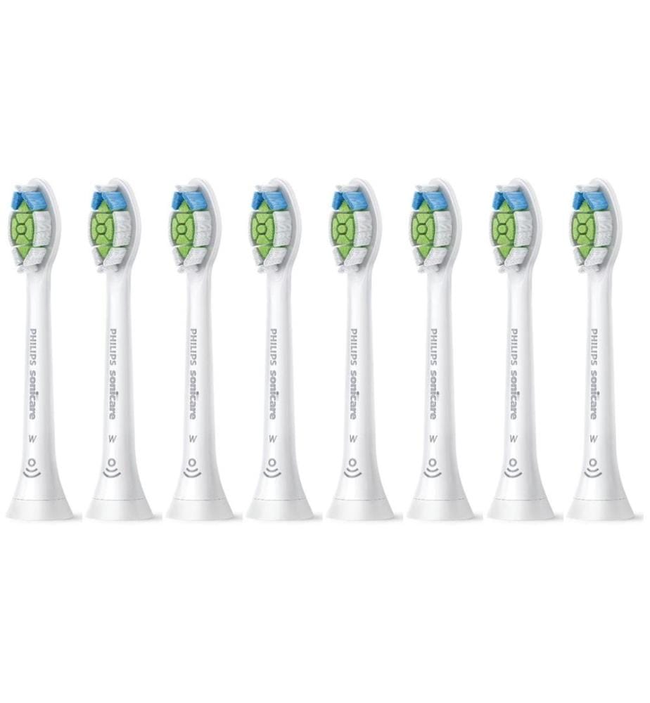 PHILIPS - Tête de brosse à dents Sonicare W2 Optimal White HX6068/12 8 Pièce/s