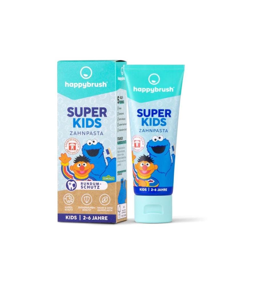 happybrush - Dentifrice SuperKids Sesamstrasse 75 ml