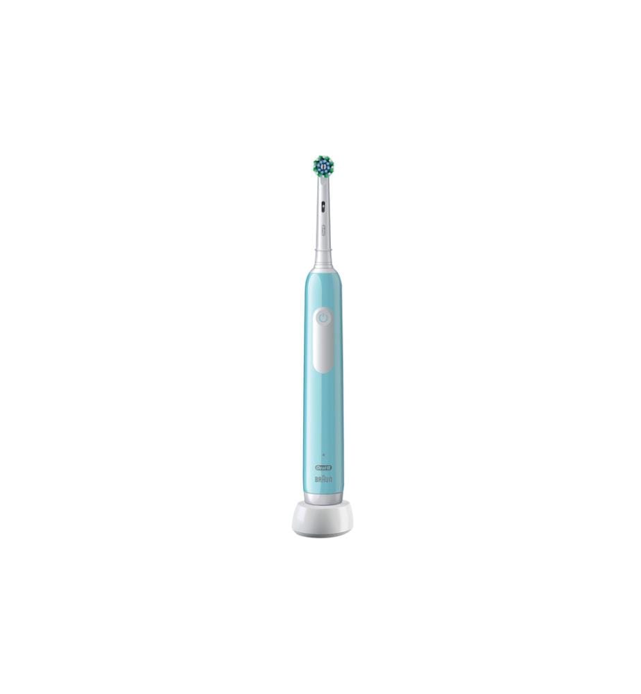 Oral-B Brosse à dents rotative Pro 1 Cross Action Caribbean Blue