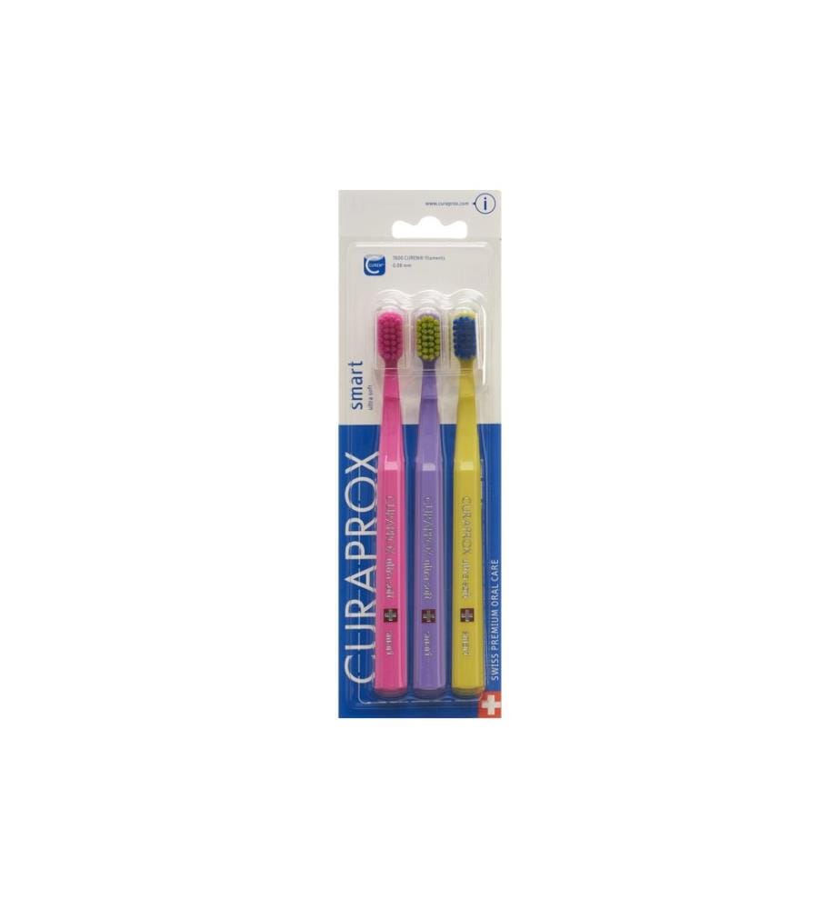 CURAPROX - Brosse à dents manuelle CS smart Blister 3 pièces