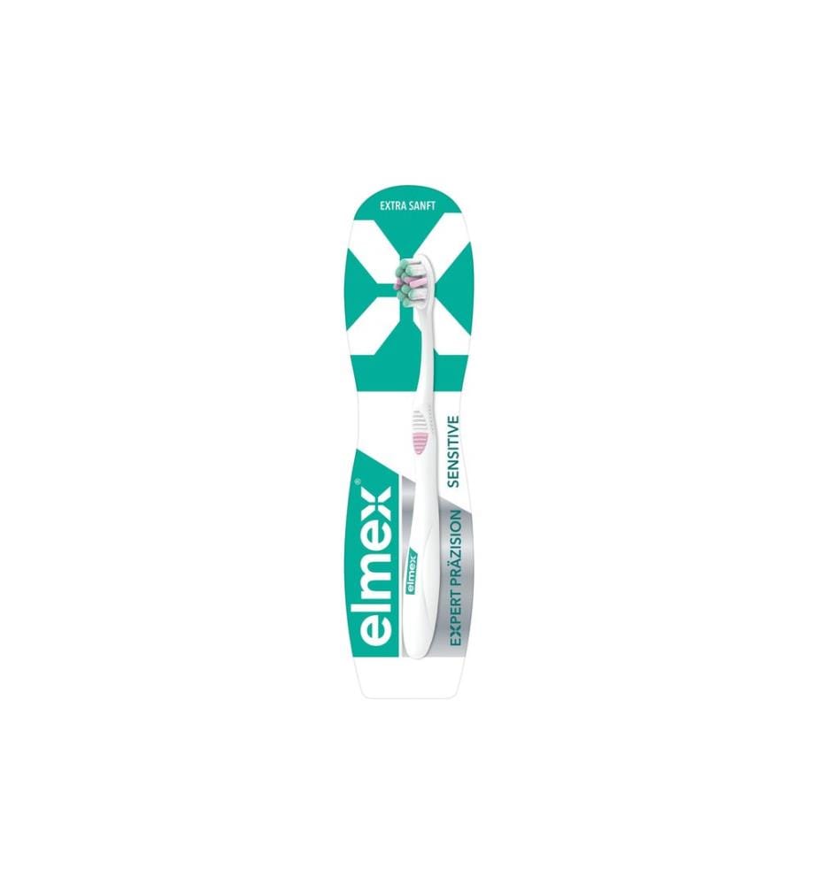 elmex - Brosse à dents manuelle Expert Präzision Sensitive