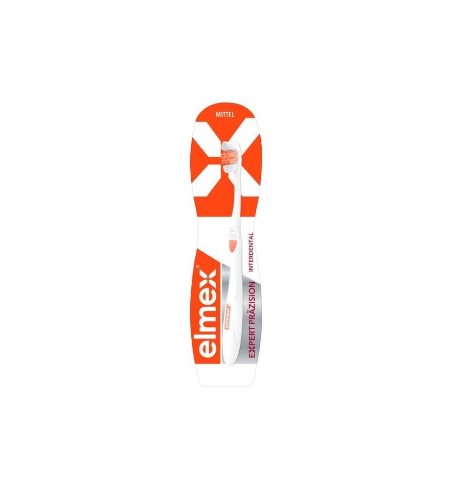 elmex - Brosse à dents manuelle Expert Präzision Interdental