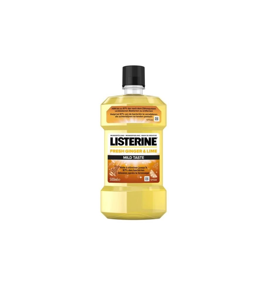 Listerine - Bain de bouche Fresh Ginger & Lime 500 ml