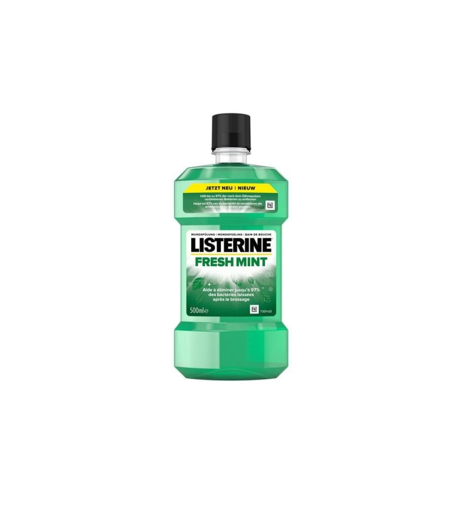 Listerine - Bain de bouche Fresh Mint 500 ml