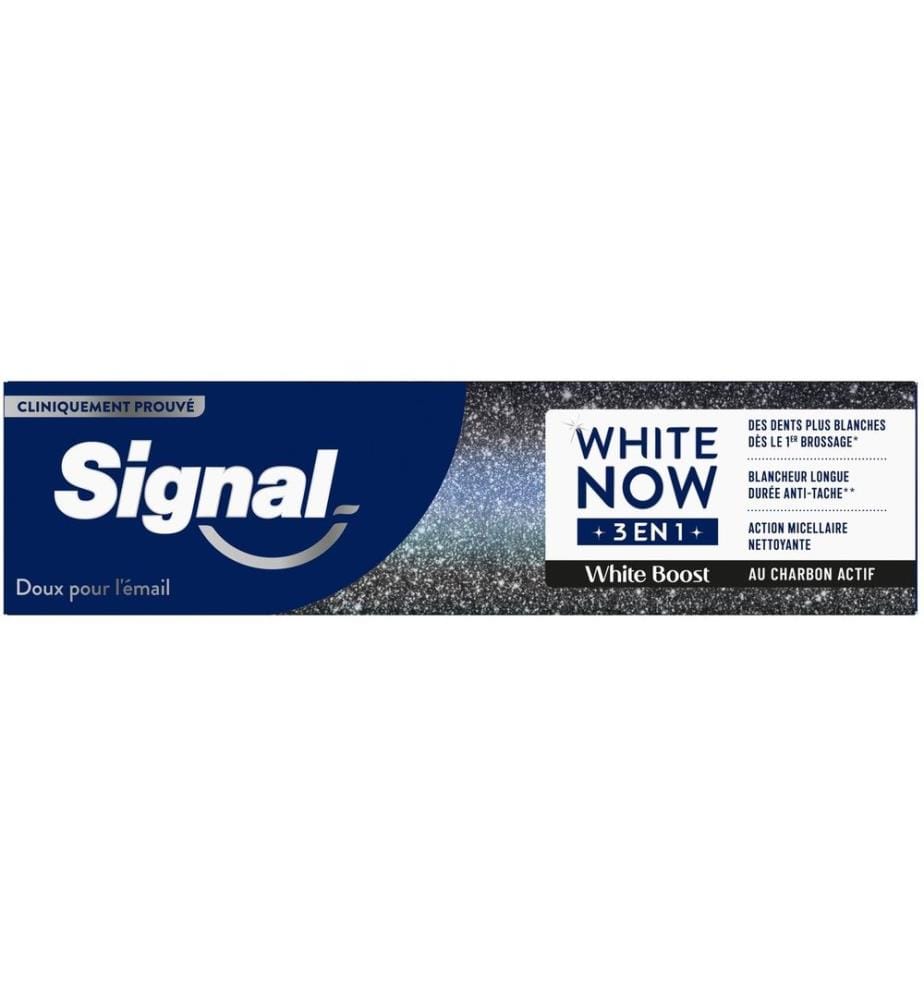 Signal - Dentifrice White Now 3 in 1 White Boost 75 ml
