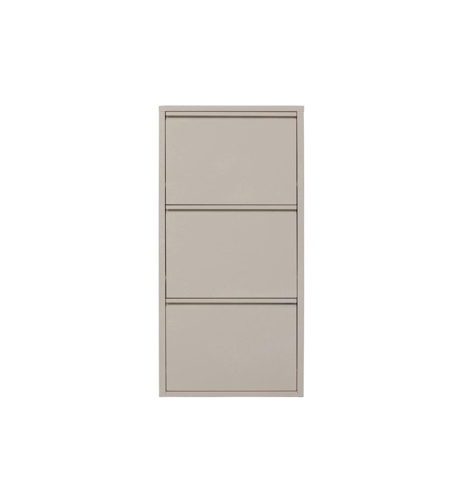 Kare Armoire à chaussures Caruso 100 x 50 cm, Crème
