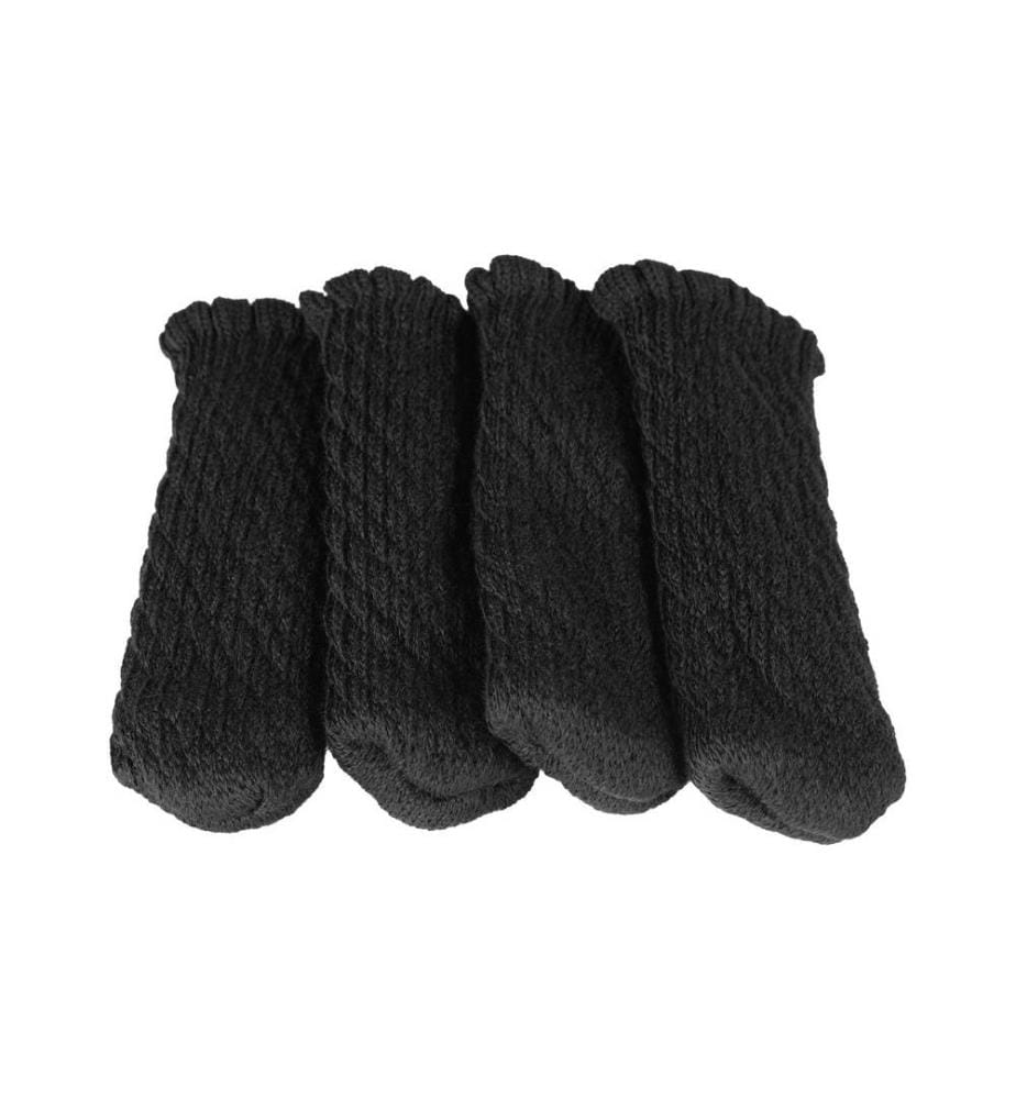 COCON - Protecteur de sol Set de 4 pièces, noir