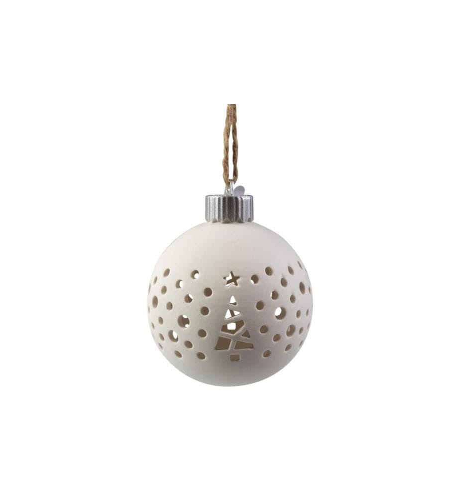 COCON - Sapin sphérique à LED, céramique, Ø 10 cm