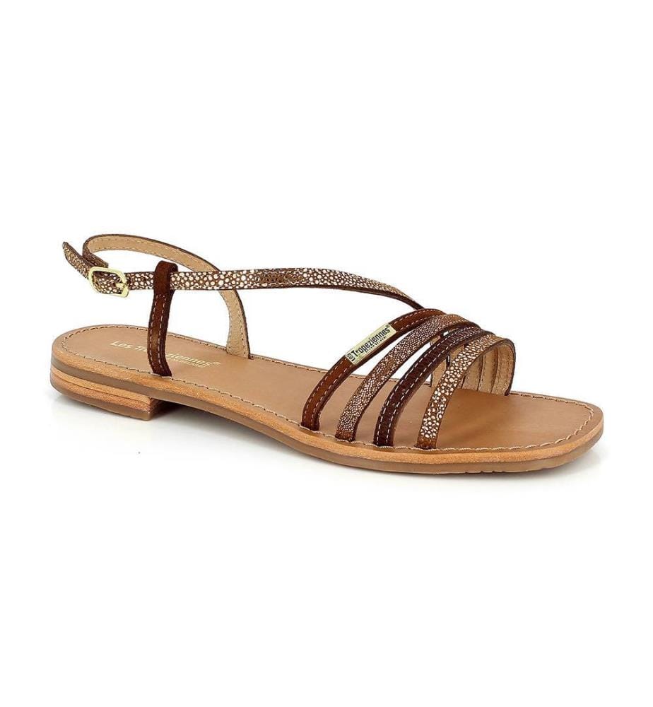Sandales Hudel - Brun et Caramel