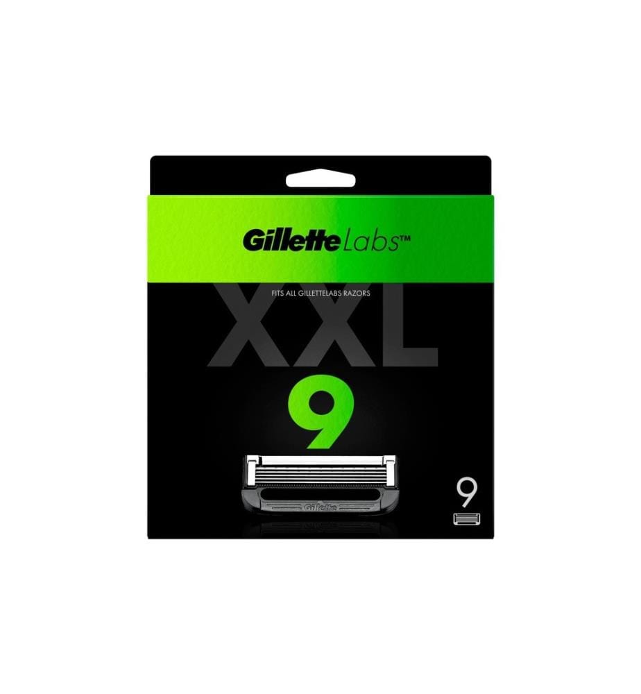 GILLETTE - Lames de rasoir Labs 9 pièces