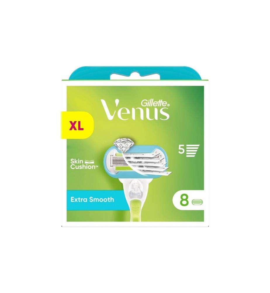 GILLETTE - Venus Lames de rasoir Extra Smooth 8 pièces