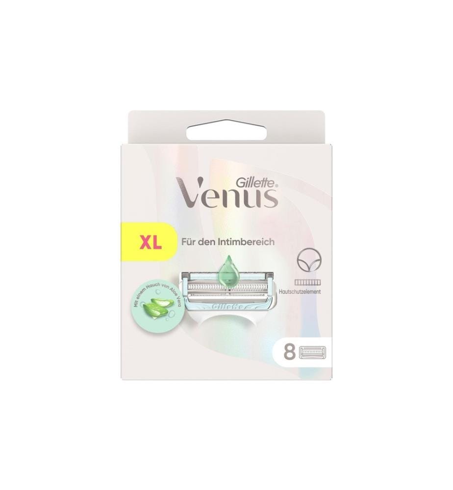 GILLETTE - Venus Lames de rasoir Pour les parties intimes Paquet de 8