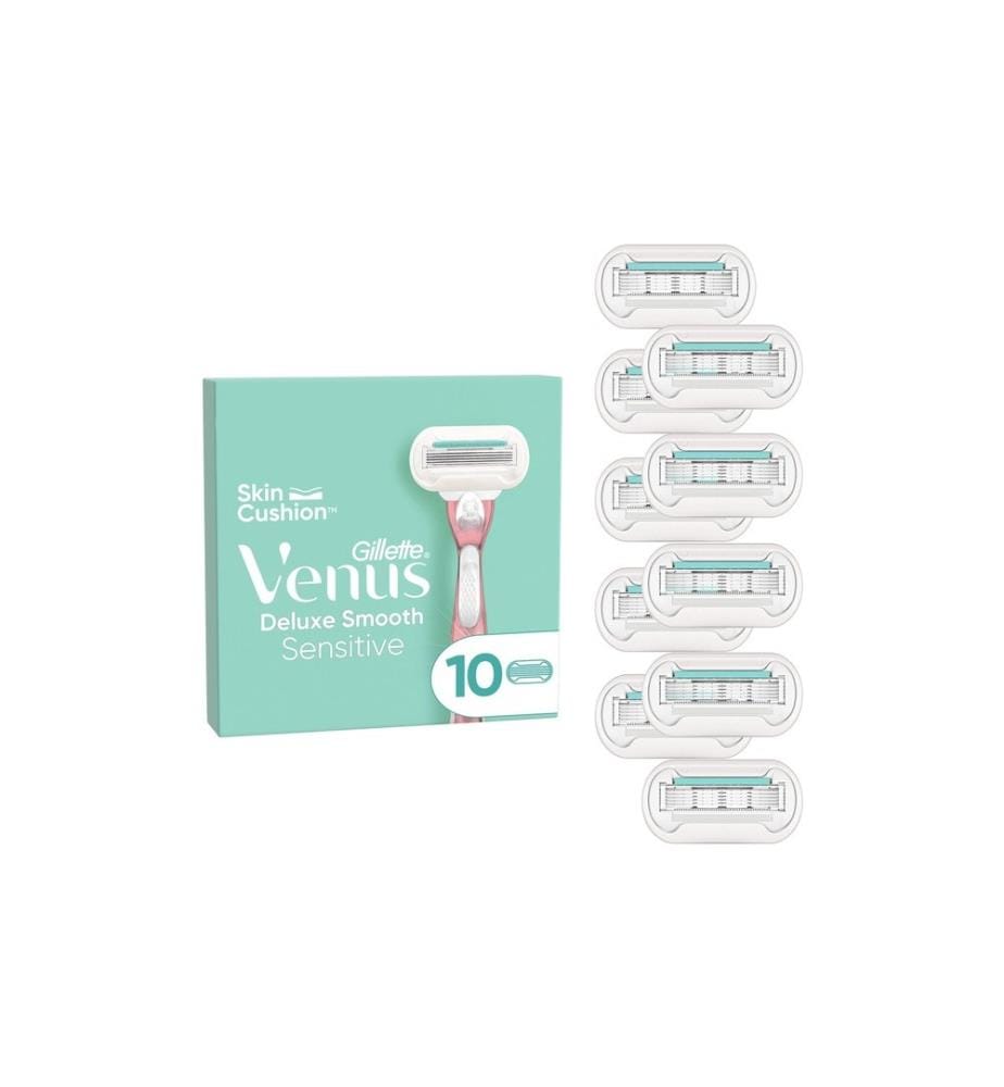 GILLETTE - Venus Lames de rasoir Deluxe Smooth Lames du système 10 pièces