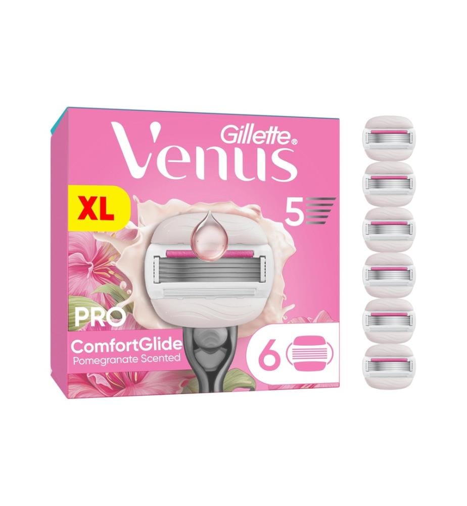 GILLETTE - Venus Lames de rasoir Pro ComfortGlide 6 pièces