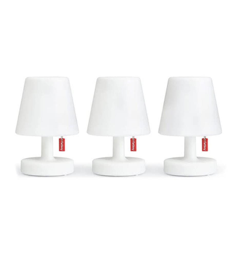 Lot de 3 Lampes de Table Edison The Mini - Blanc