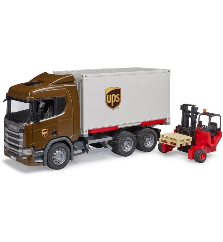 Bruder Spielwaren - SCANIA Super UPS Logistics Truck