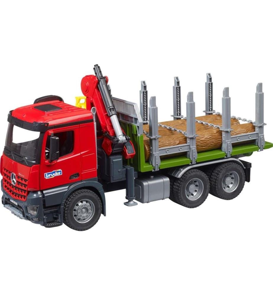 Bruder Spielwaren - Camion de transport de bois Arocs