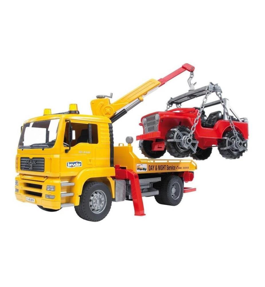 Bruder Spielwaren - Camion MAN TGA dépanneuse